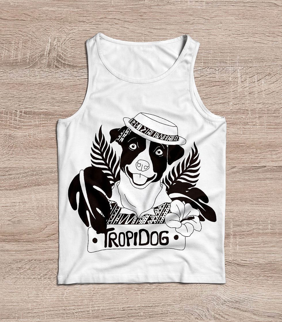 Camiseta Tropidog