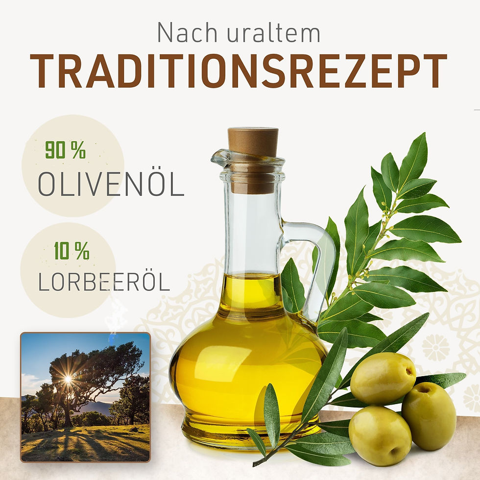 Miniaturbild: Jumana originale Alepposeife, Olivenseife, 10% Lorbeeröl - 90% Olivenöl