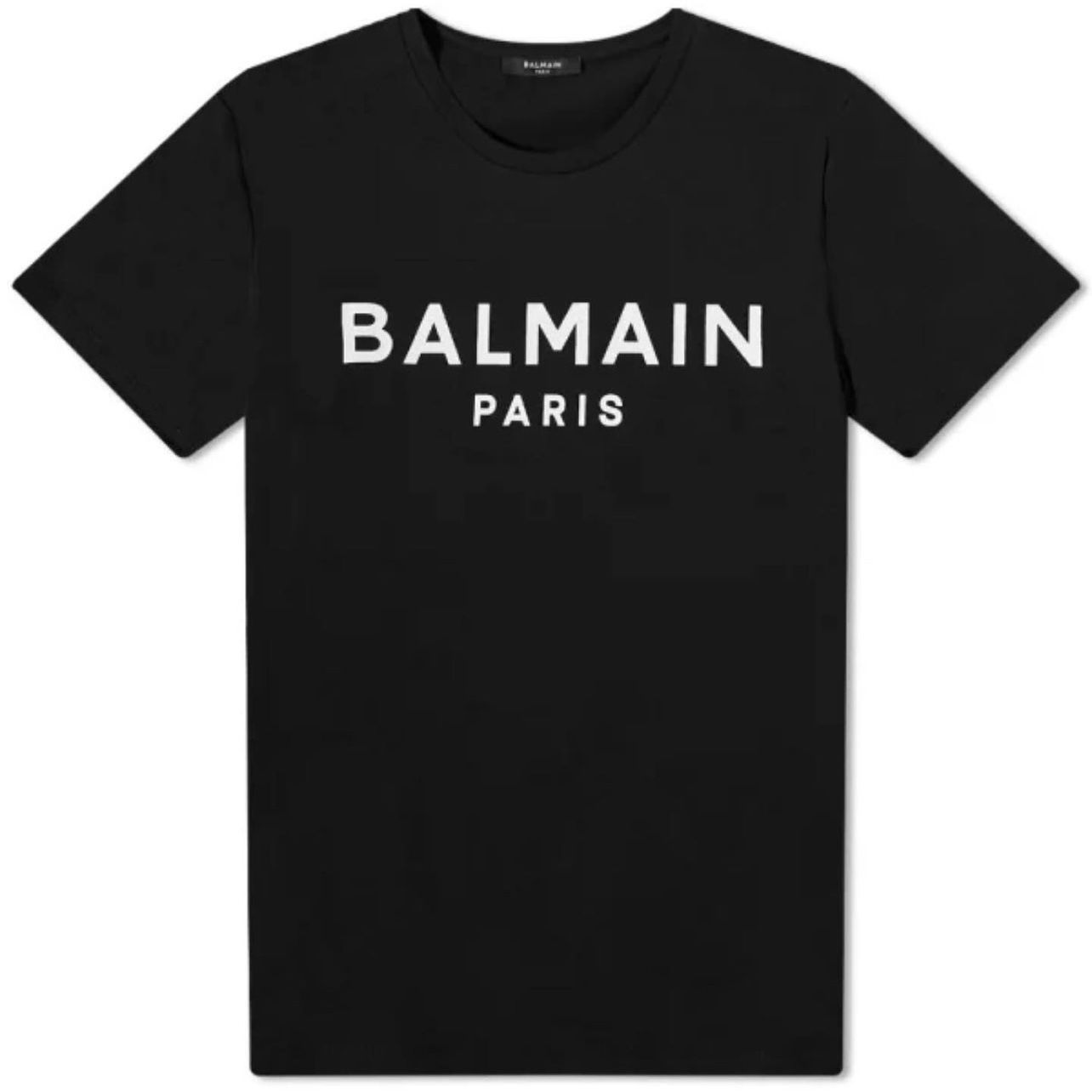 Balmain Men Cotton Logo T-shirt
