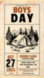 Boys Day Out! 
