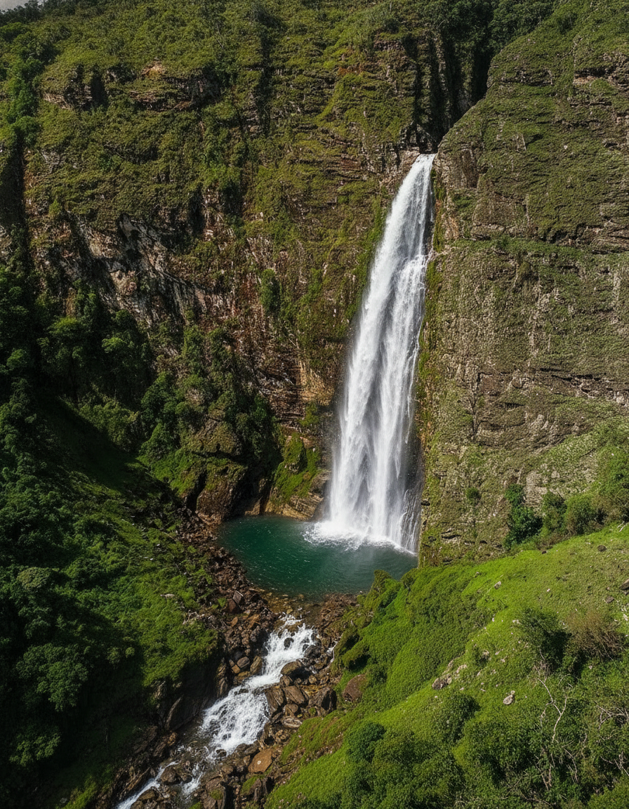 Miniatura: Cachoeira Casca d'anta - serra da canastra