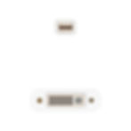 Miniatura: Conversor Mini DP a DVI single link, mDP/M-DVI/H, 15cm
