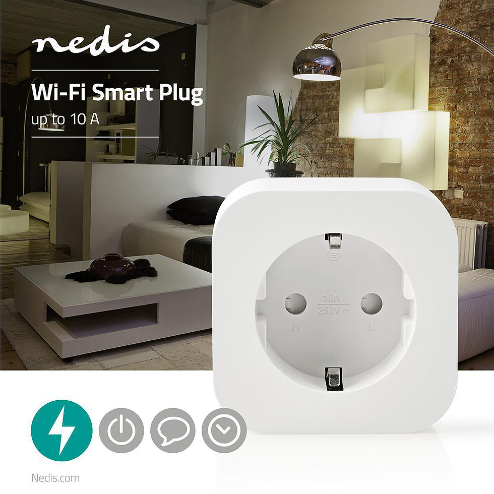 Miniatura: Conector Wi-Fi Inteligente| Toma de Tipo F (Schuko) | 10 A