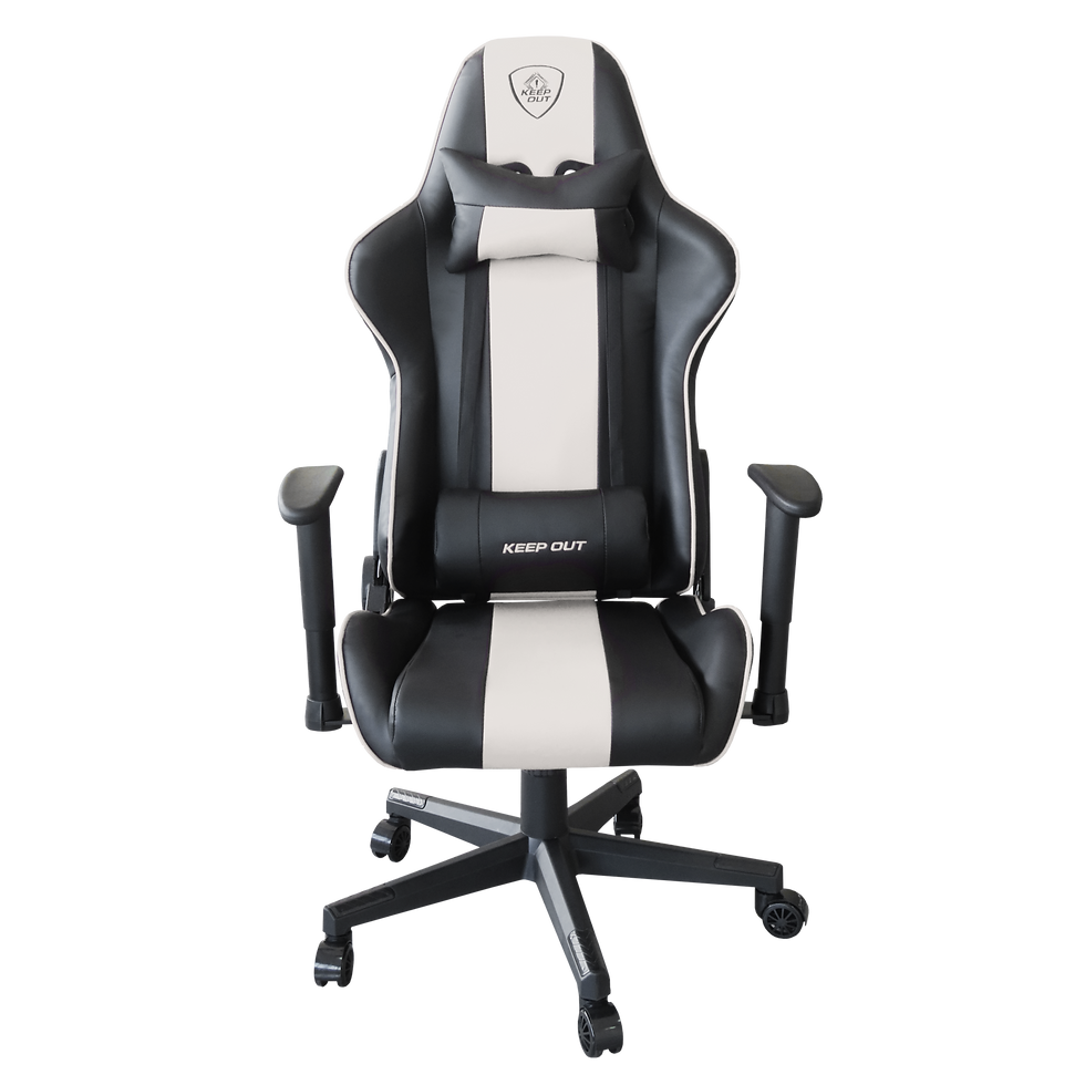 Miniatura: SILLA GAMER KEEP-OUT GAMING CHAIR RACING PRO RED