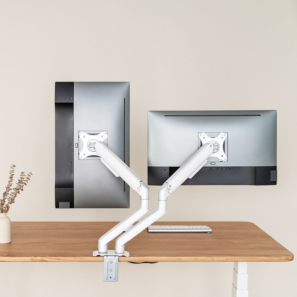 Miniatura: Soporte de mesa para 2 pantallas 17"-32"