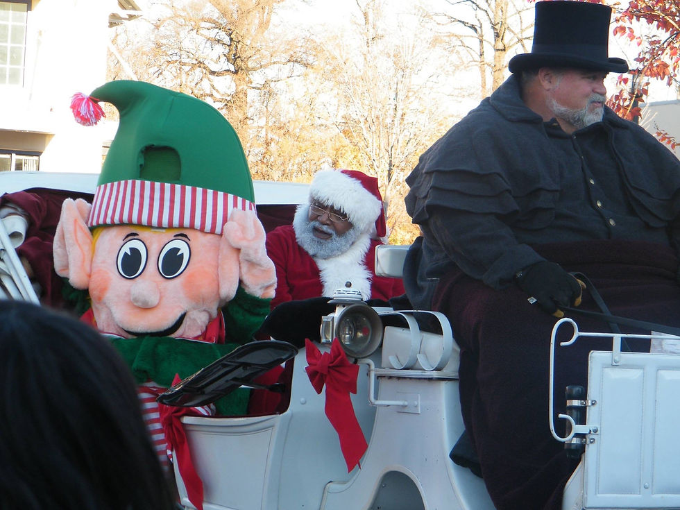 Santa on Sleigh