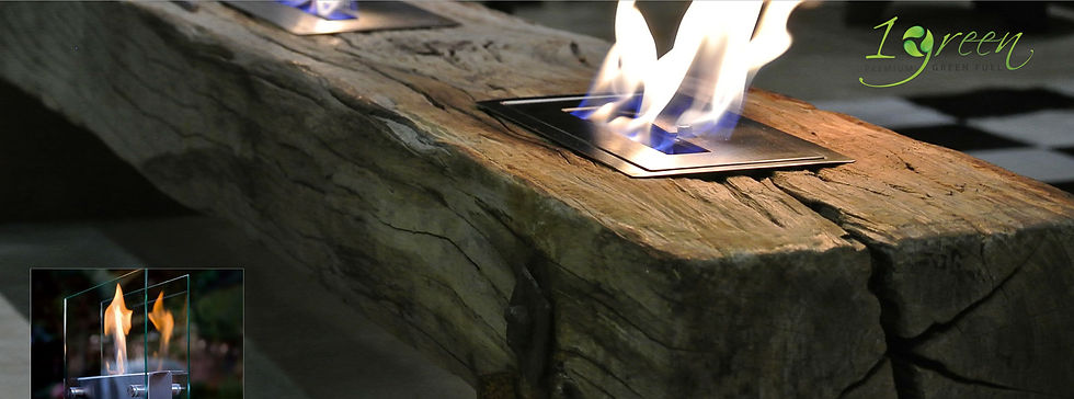 Thumbnail: WOODEN ETHANOL FIREPLACE - 1.5L x 3 (FPS030S)