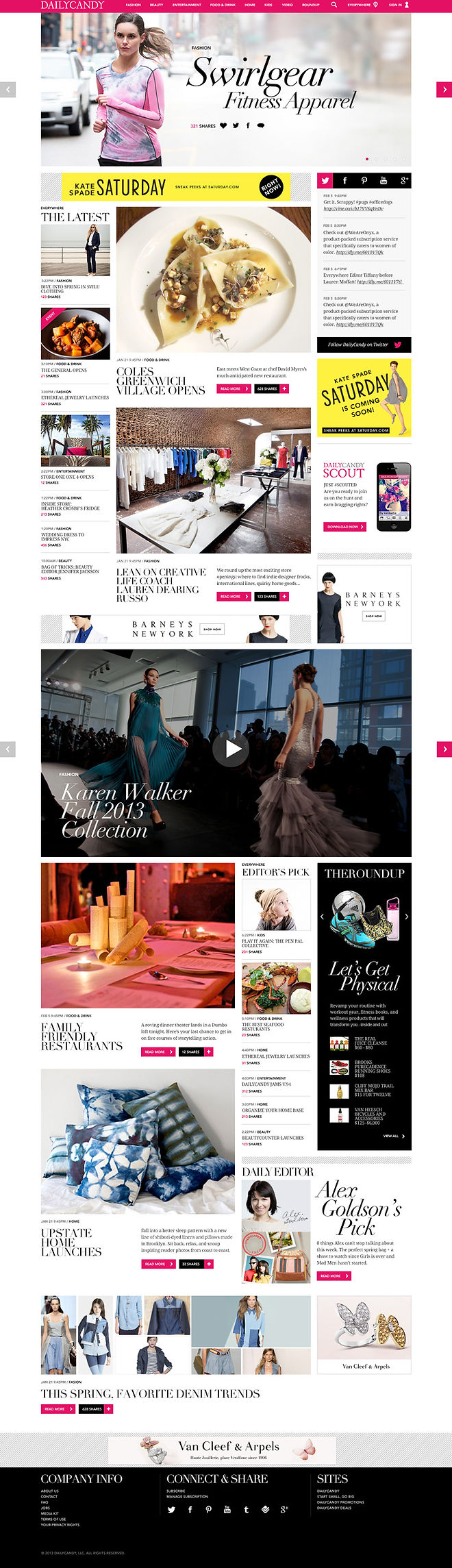 Dailycandy Newsletter Daily Candy | Milton Lebron Work