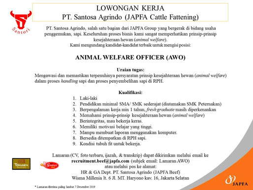 Info lowongan Pekerjaan