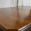 Thumbnail: Solid Oak wind out dining table . 