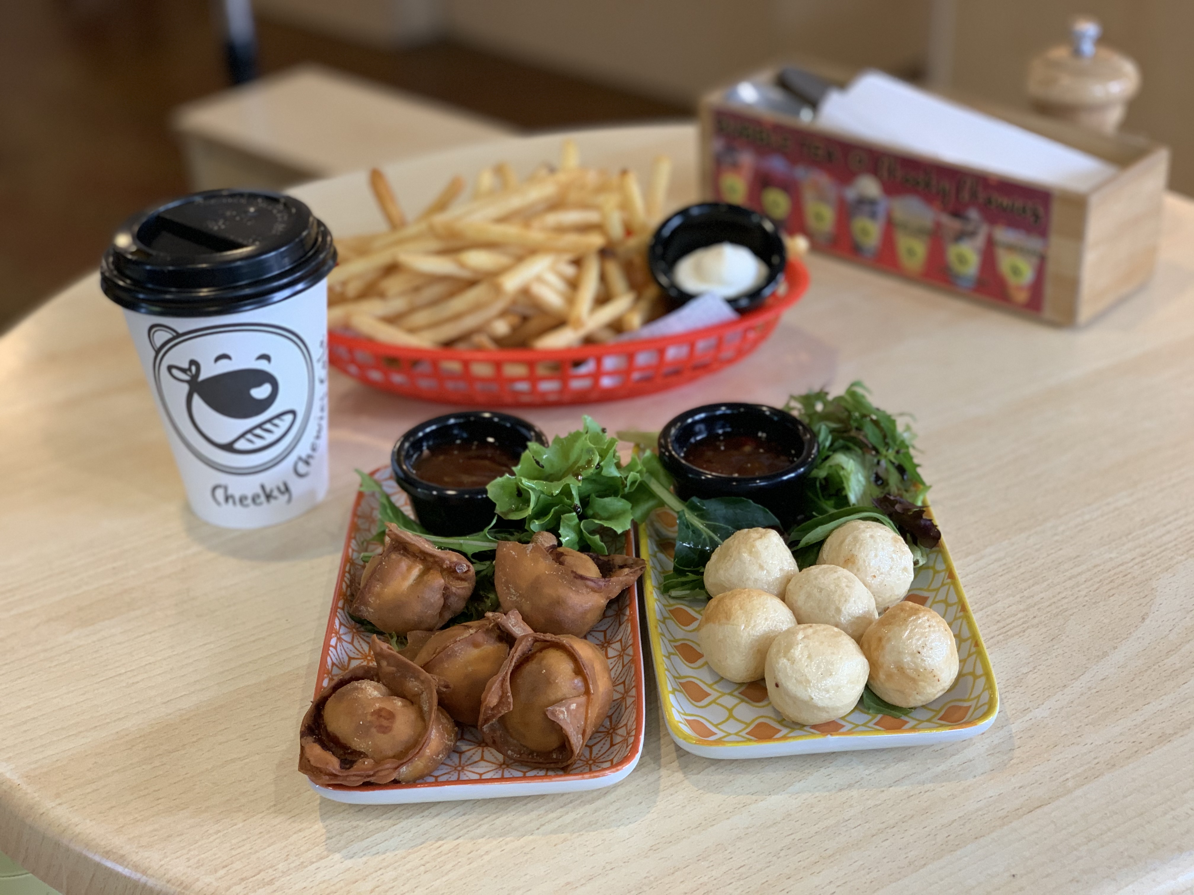 Arranged Food and Objects