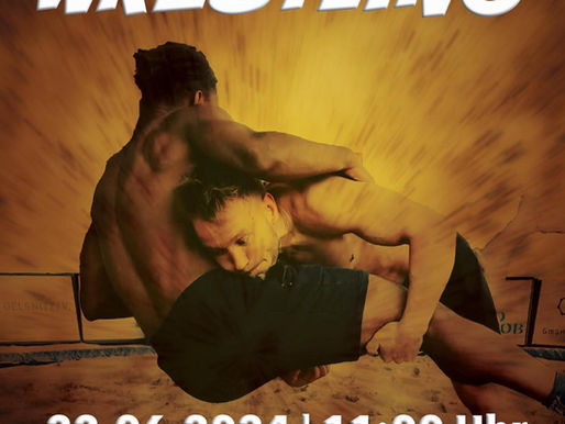 Beach-Wrestling im Freibad Elstergarten (Oelsnitz)
