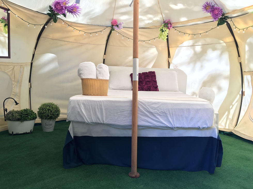 Flower Power Tent