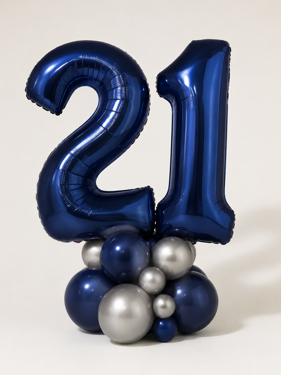 Two Helium Numbers – Navy & Silver