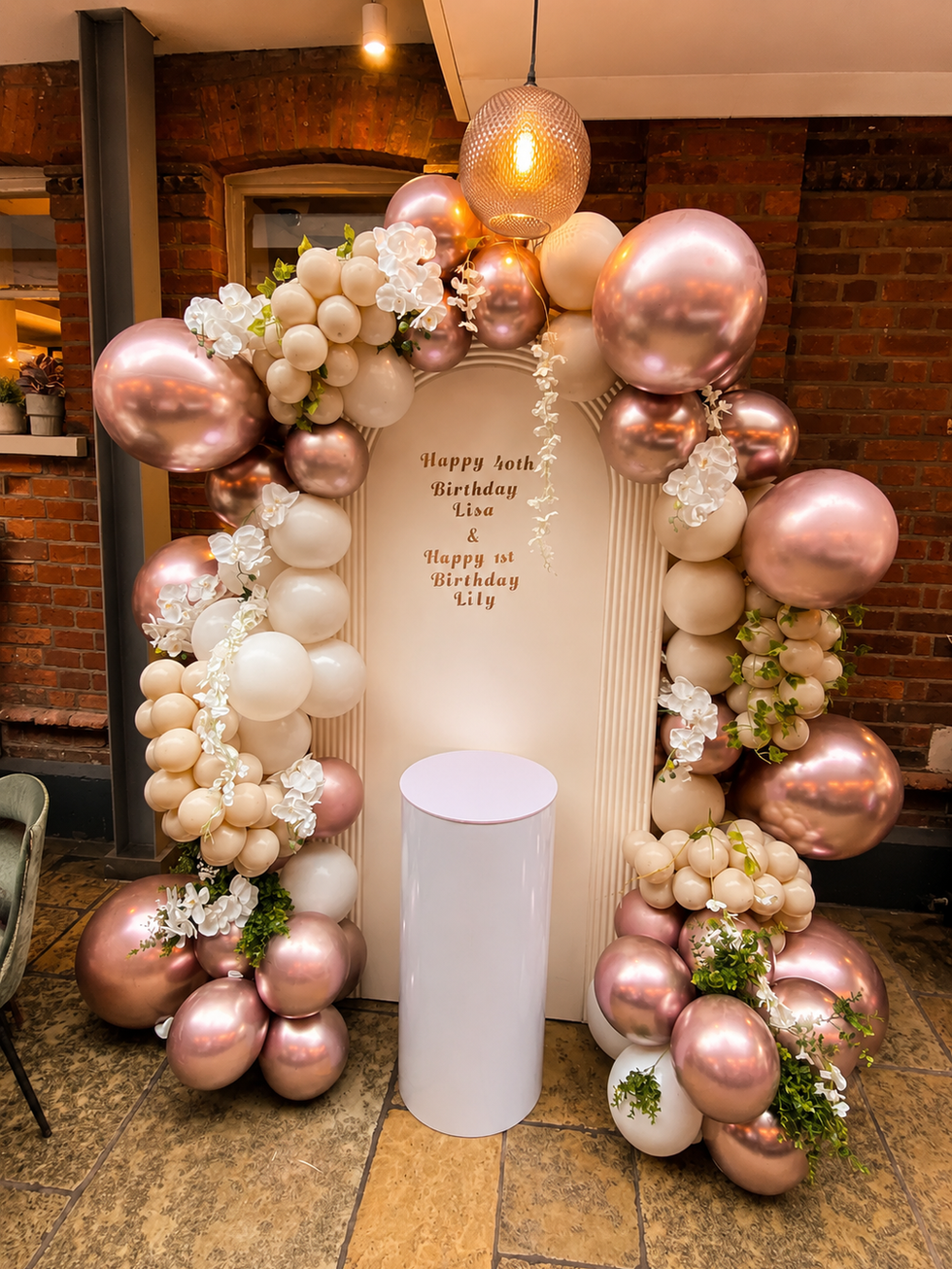 Full Round Balloon Arch with Sailboard product image 1