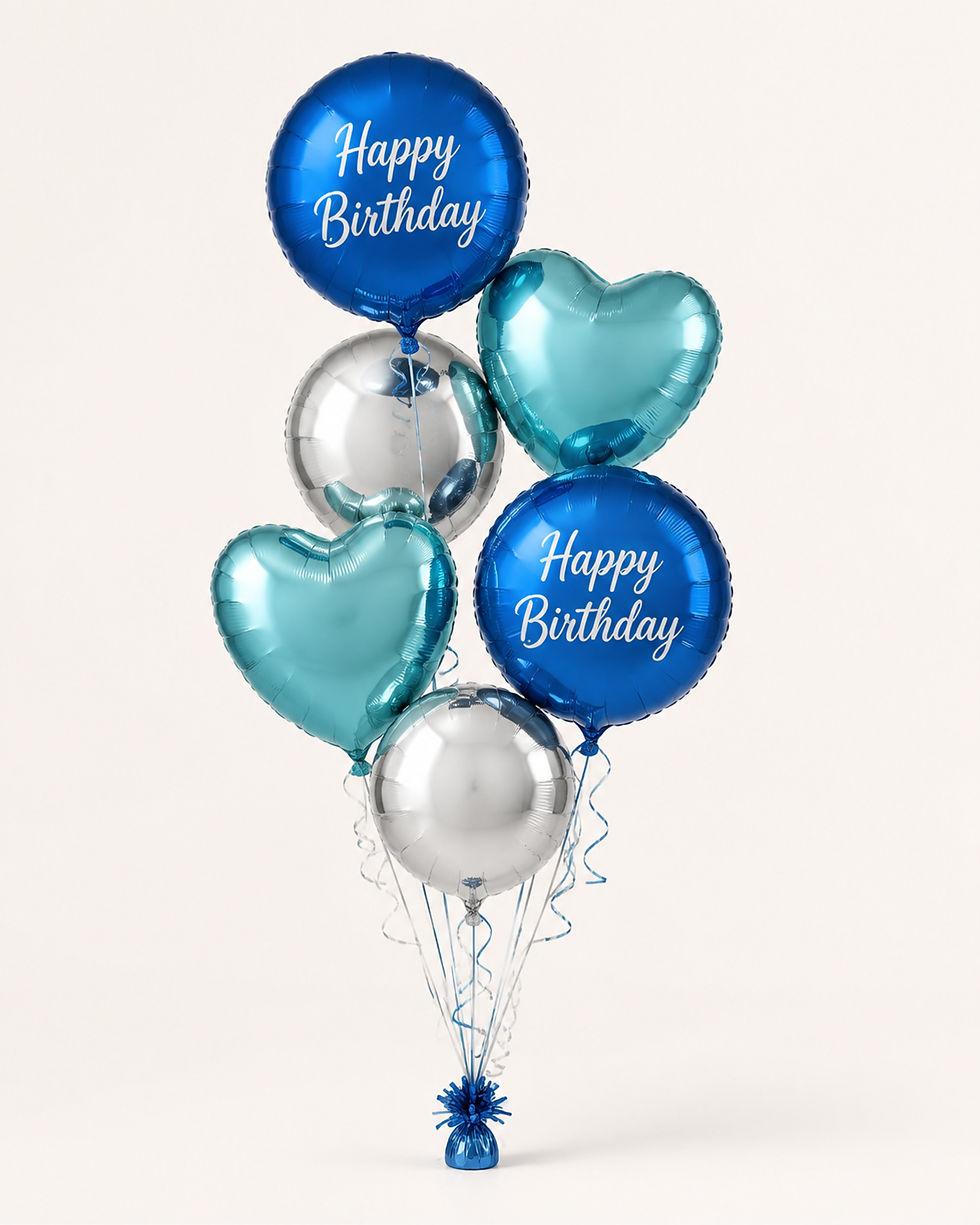 6 Balloon Bunch