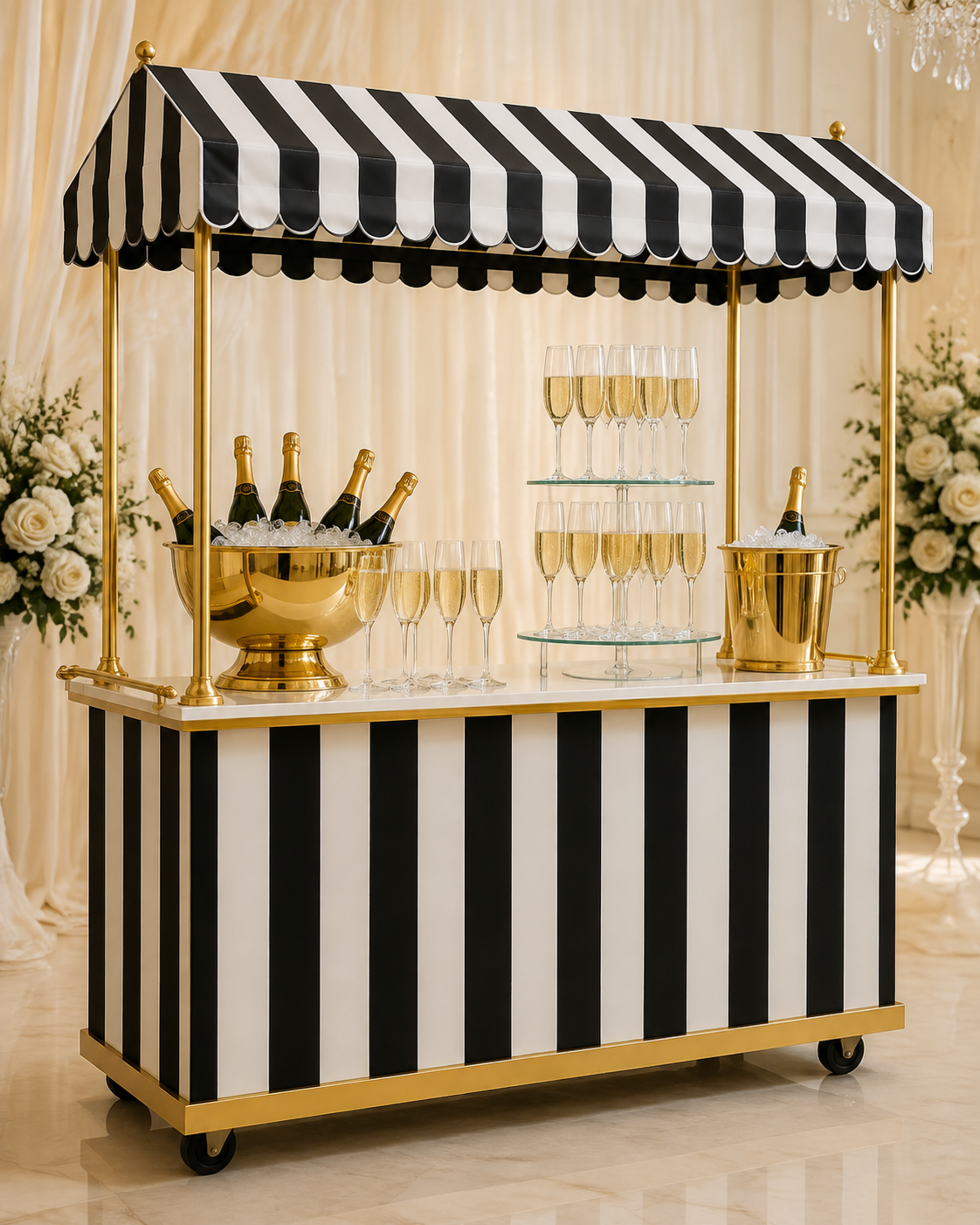 Luxury Champagne Bar Styling and Service