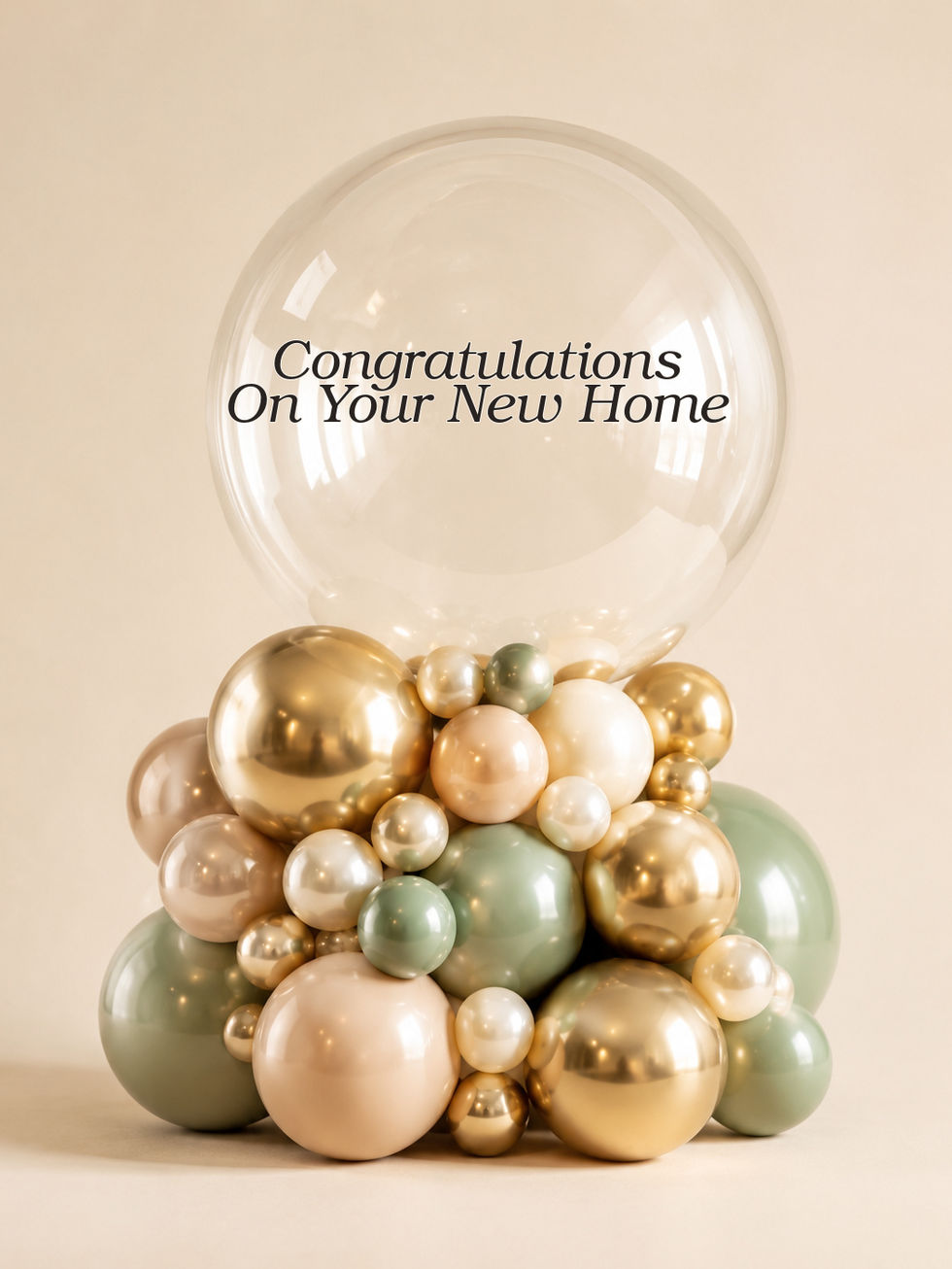 Luxury Table Balloon Arrangement catalogue 10: 37 - Luxury New Home.jpg