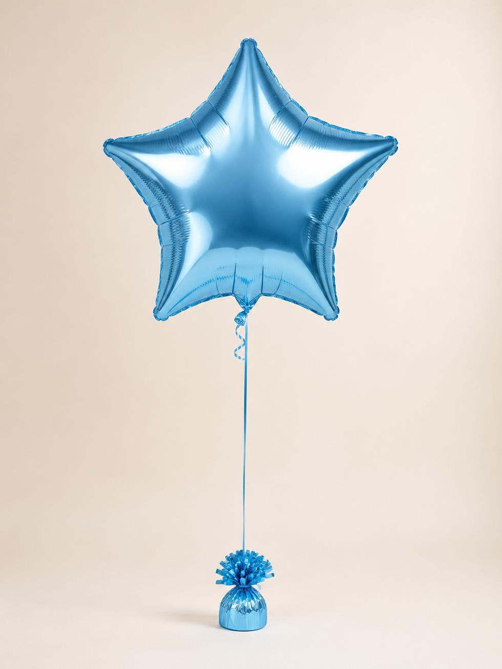 Single Foil Balloon – Sky Blue