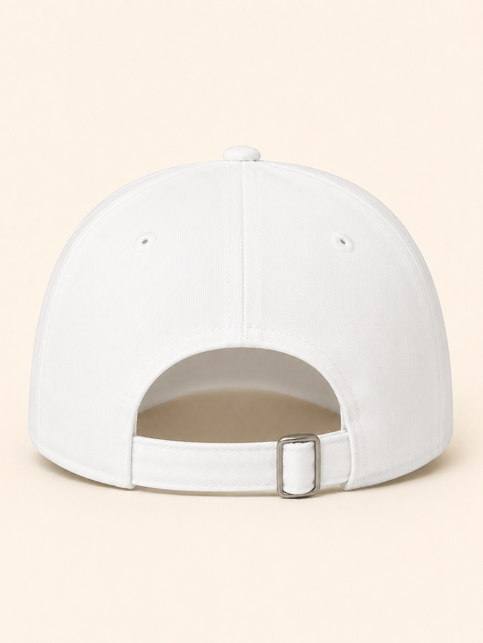 Personalised Cap - White Back View