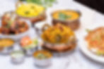 South Indian vegetable biryani served with raita and curry at Sagar Restaurant London.jpg