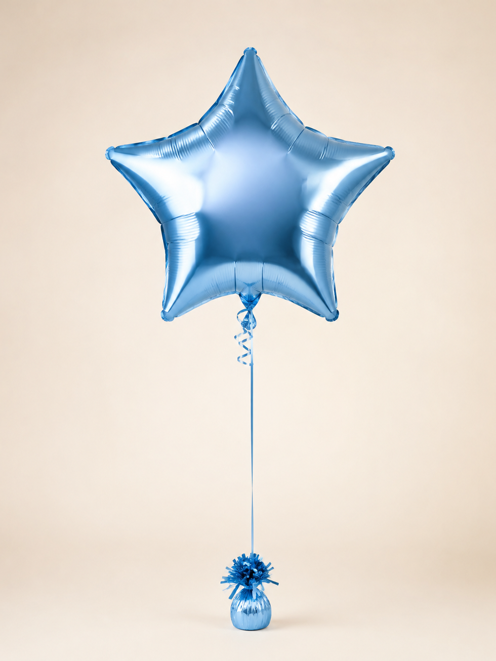 Single Foil Balloon – Baby Blue