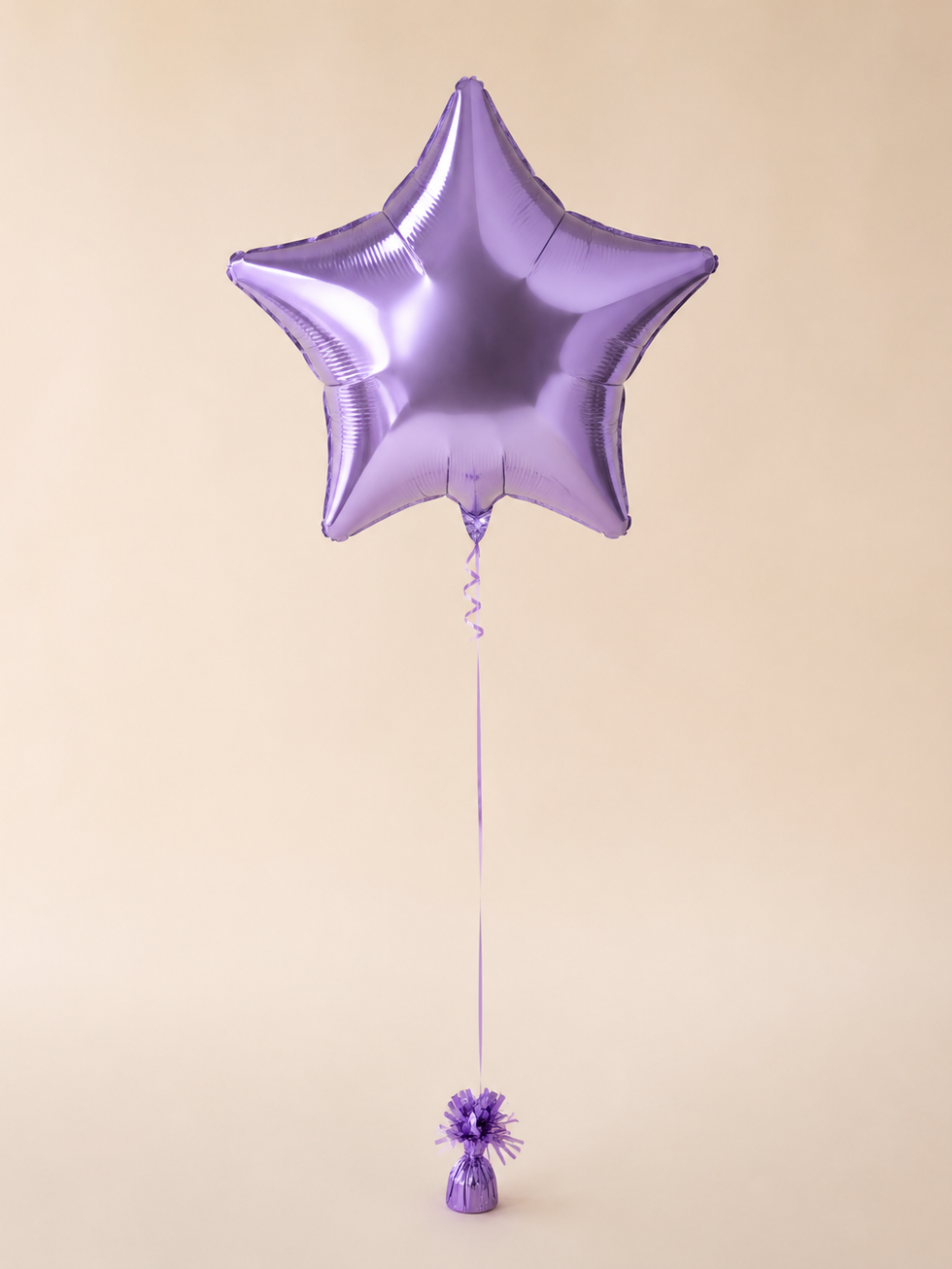 Single Foil Balloon – Purple