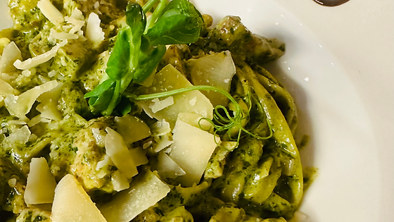 Chicken pesto pasta