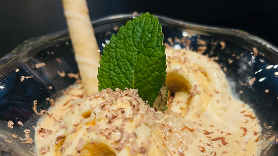Affogato espresso ice-cream