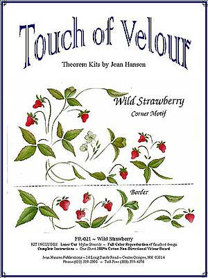 021 - Wild Strawberry - Corner Motif