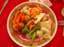 Almuerzo restaurante chino