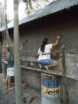 Haciendo paredes con Yan
