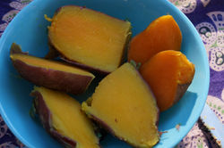 batatas doces uruguayas prontas