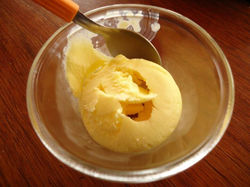 Postre: Sorvete o Helado de creme