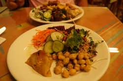 Buffet livre vegetariano oriental