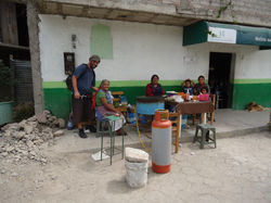 Sra. Dalia y su hija Alicia