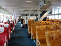 2 horas viajando de ferryboat