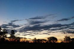 Puesta del sol