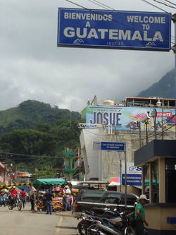 Frontera Mexico / Guatemala