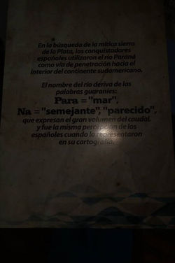 Paraná = parecido ao mar