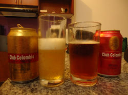 Club Colombia, una delas cervezas colombianas