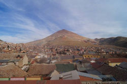 Cerro Rico, y a sus piés Potosi