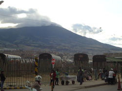 Volcán Galeras - última erupção 2008