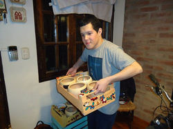 Geronimo y los vasos