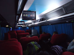 Noite no ônibus