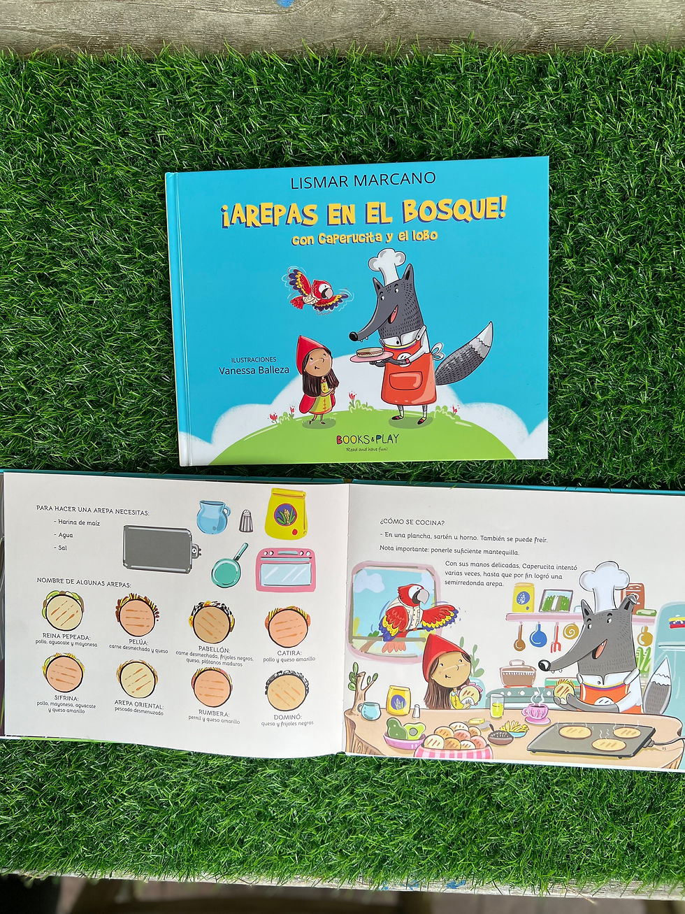 Miniatura: ¡Arepas en el Bosque!  con Caperucita y el Lobo