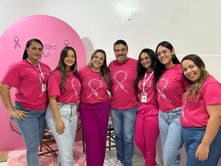 Hospital Municipal Senhora Santana promove ação especial do Outubro Rosa