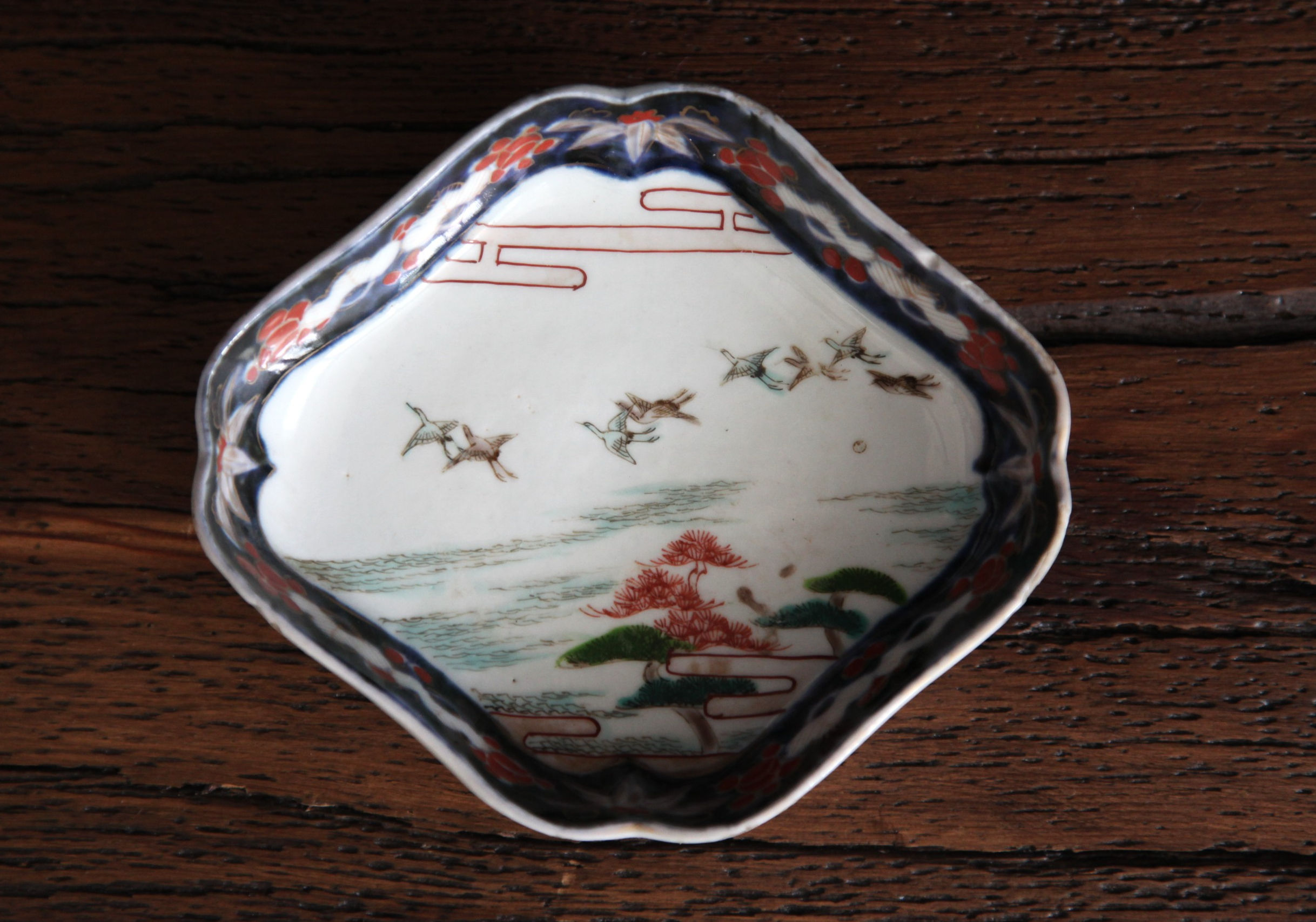 Imari antique plate
