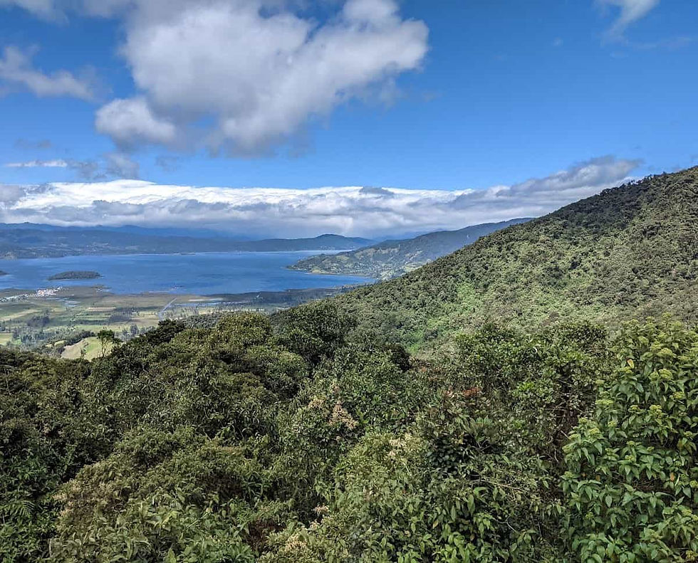 Laguna de la Cocha nariño colombia