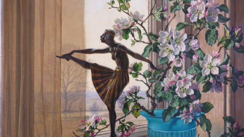 Rensning af malerier ved Malerikonservering Bernsted ApS